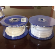 Emballage tressé en PTFE / huile / sans huile / fil de PTFE pur (SUNWELL)